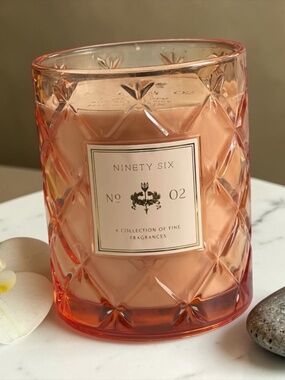 DW Home Cashmere Candle ✨ No. 02 Wood Wick Luxury Amber Glass
